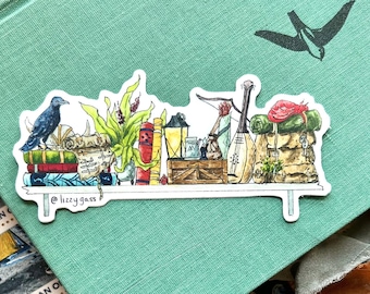 The Mini Adventurer's Shelf Sticker