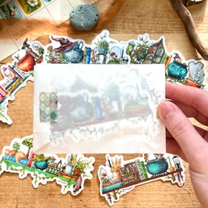Klor Sticker The Mini Witches Shelves Sticker Pack, Vol. 1 - Etsy