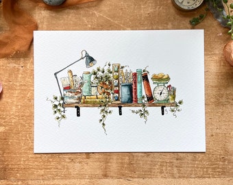 The Mini Potter's Shelf Giclée Print