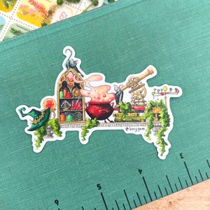 The Mini Celestial Witch&#39;s Shelf Sticker