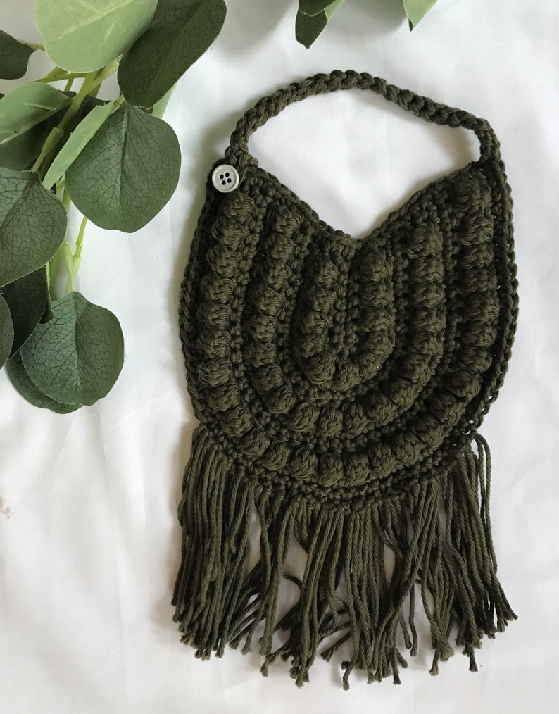 Crochet Baby Bib Baby Drool Bib Crochet Boho Baby Bib Boho Baby Bib