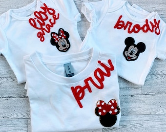 Personalized Disney Trip Shirts, Disneyland Shirts, Disney Vacation T-shirt, Disney Family Matching Shirt, Magical Castle Shirt, Disneyworld