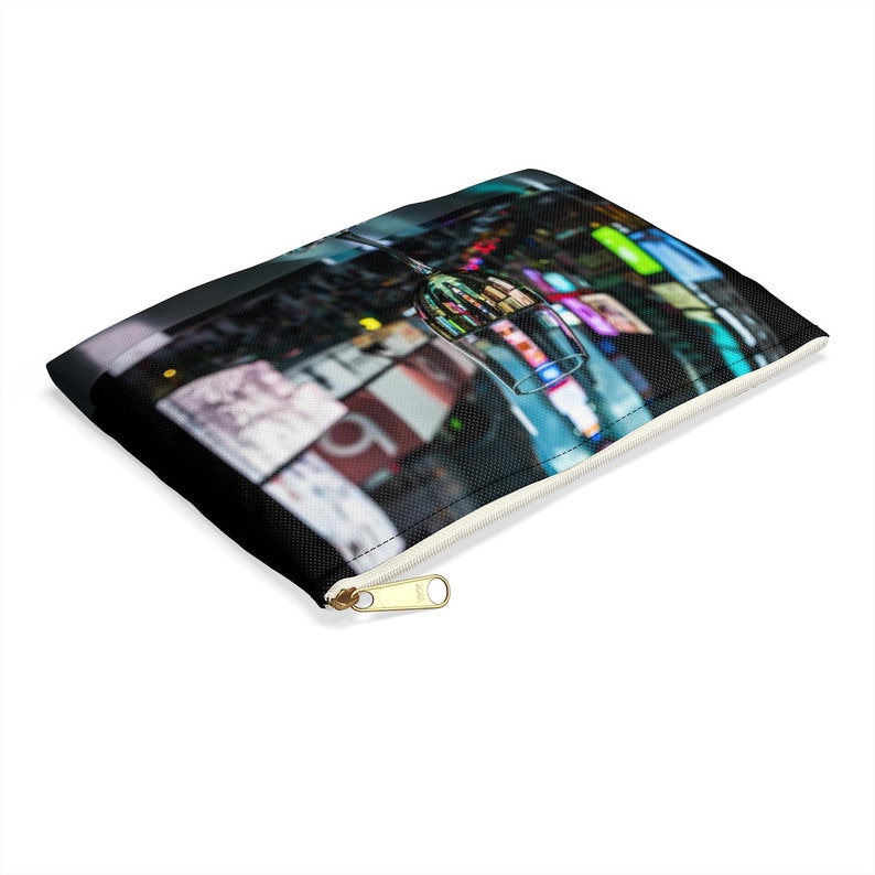 NYC Times Square Wine Glass Accessory Pouch