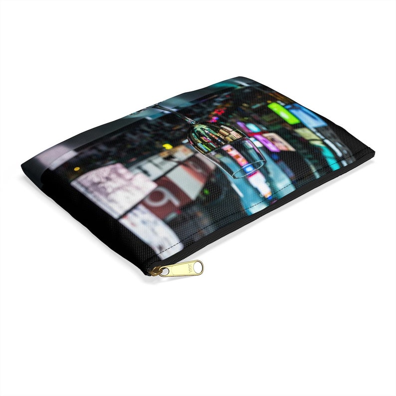 NYC Times Square Wine Glass Accessory Pouch