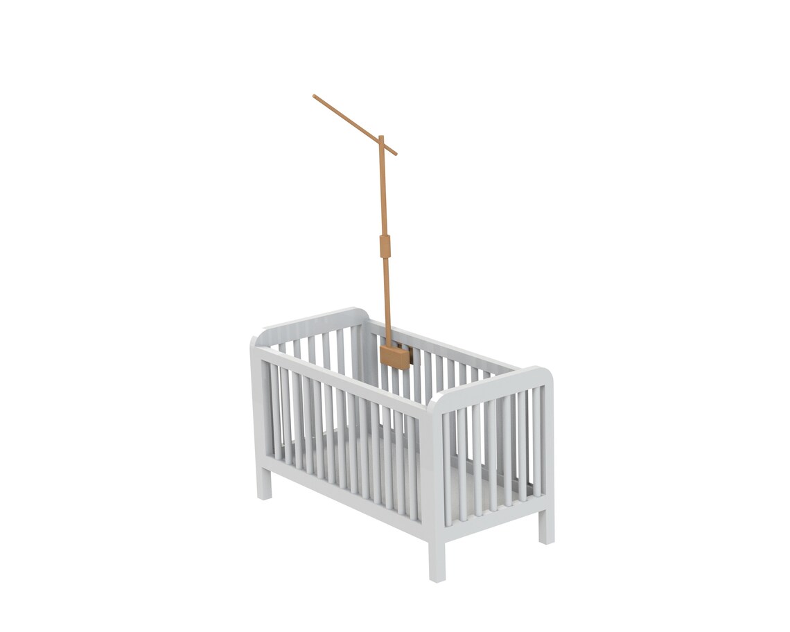 Baby Crib Mobile Sheep Mobile Crochet Mobile Crib Holder Arm Etsy