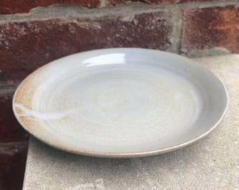 Handmade pottery plate