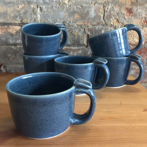 Set of 2 Handmade pottery mugs