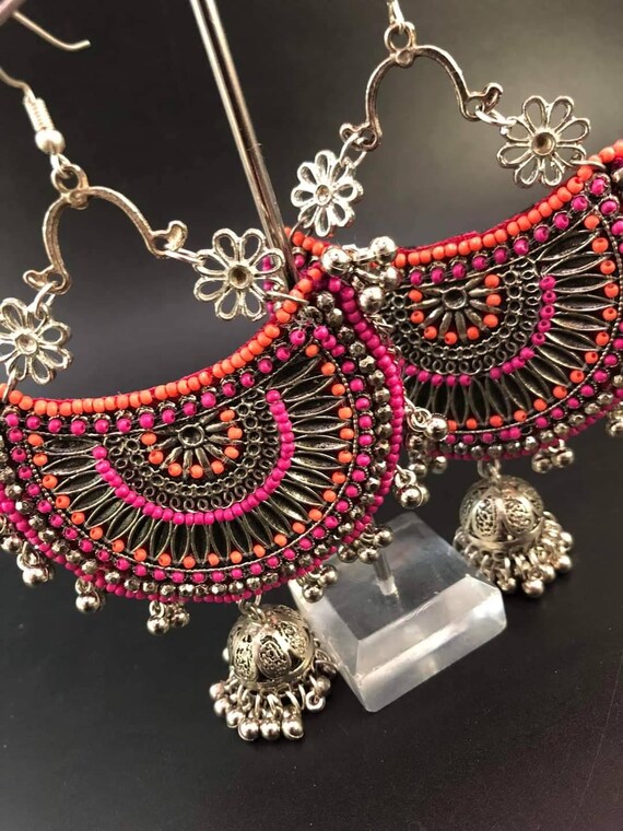 Afghani earrings online deals