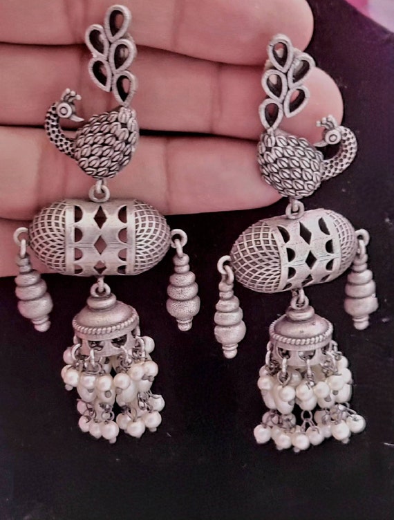 Orecchini Indiani Argento - Ethnos - Foto 5