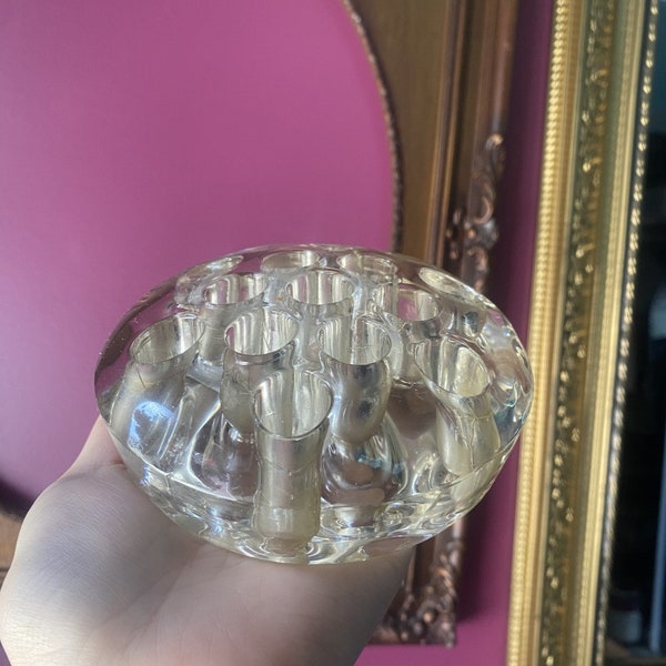 Flower Frogs Glass Etsy