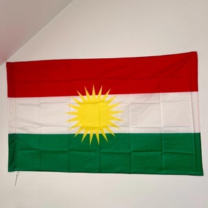KURDISTAN FLAG (MATTE)