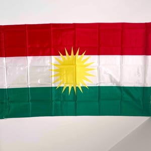 KURDISTAN FLAG (SHINY)