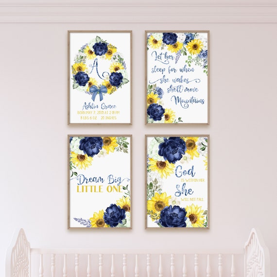 personalized nursery wall art