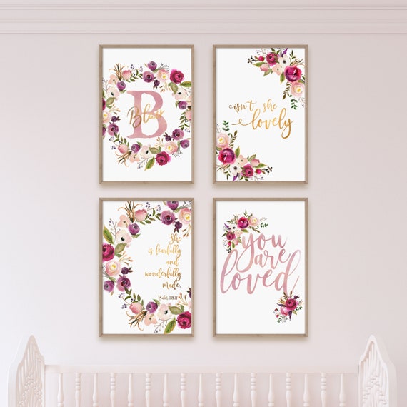 personalized nursery wall art