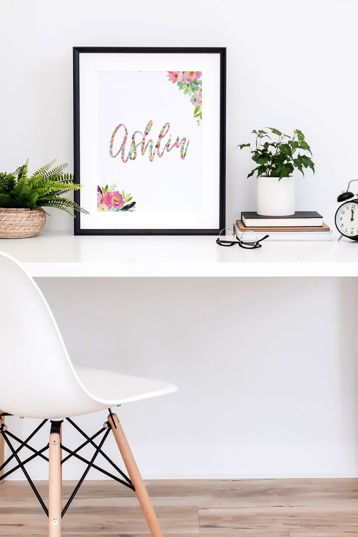 Custom Name Wall Art Baby Name Wall Art Boho Nursery Wall | Etsy