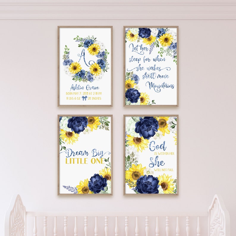 personalized nursery wall art