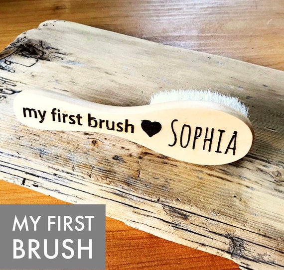 baby's first hair brush