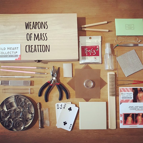 Metal Clay Jewelry Etsy