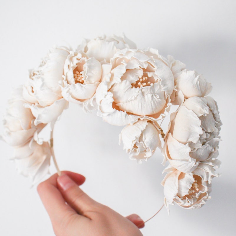Floral Wedding Headpiece Etsy