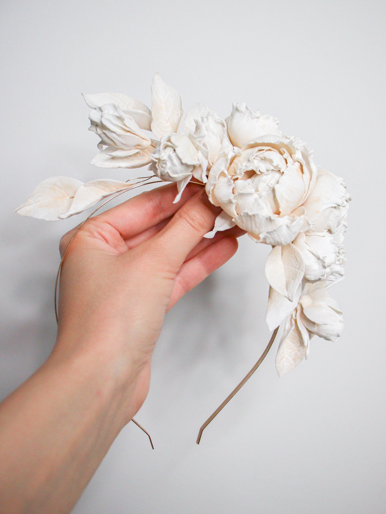 Gardenia Headband - Etsy display picture 1