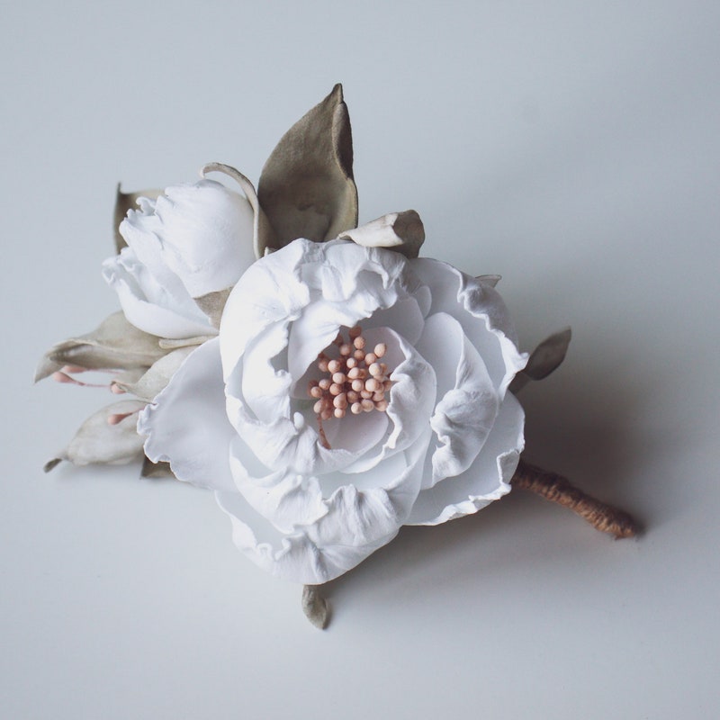Wedding Boutonniere Etsy