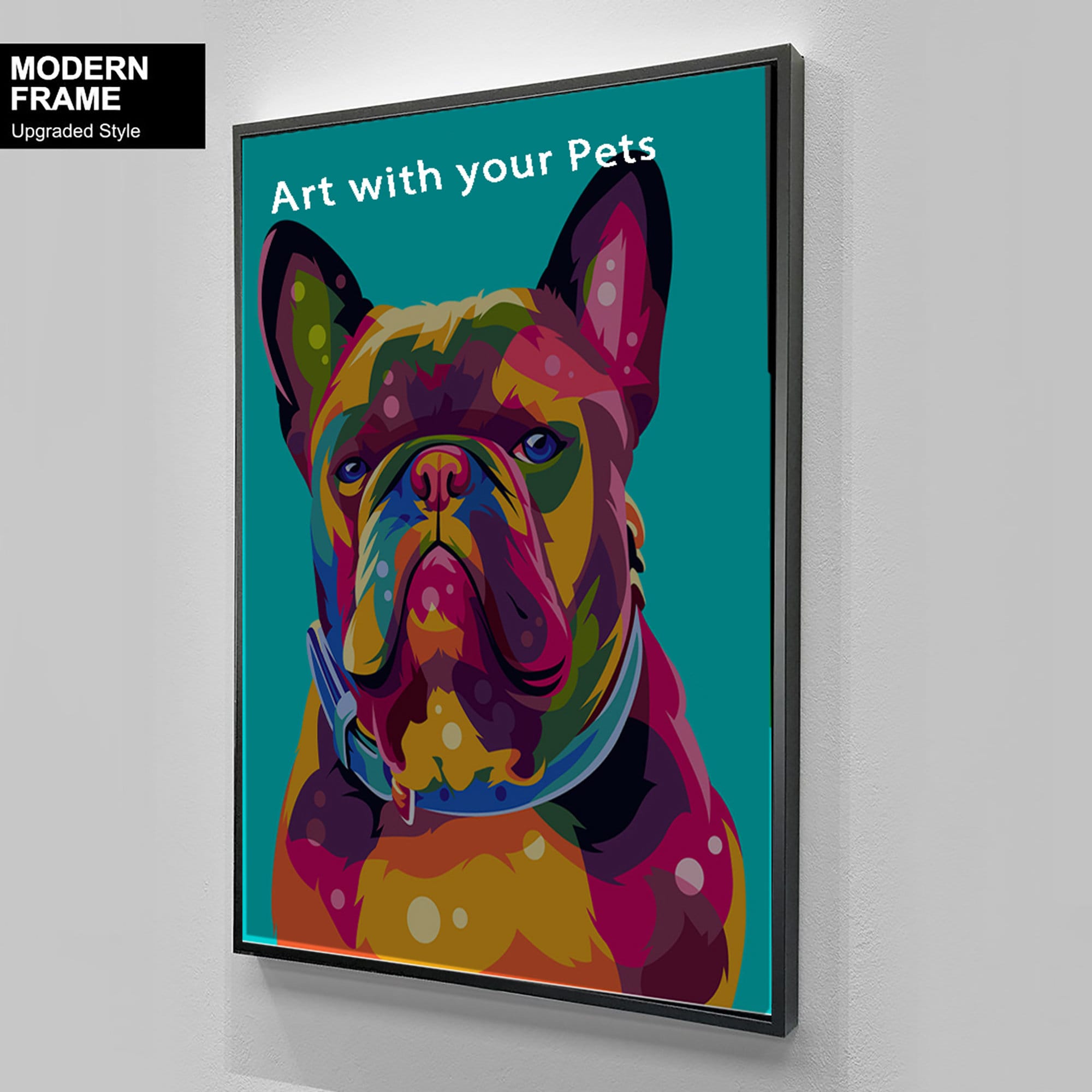 Custom Pet Canvas Art Custom Pop Art Dog Owner gift Pet Etsy