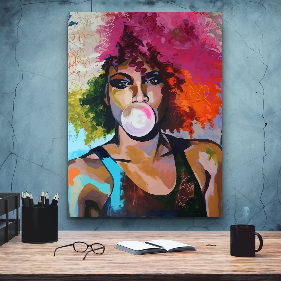 Black Art African American Wall Art Prints Black Girl Magic Etsy