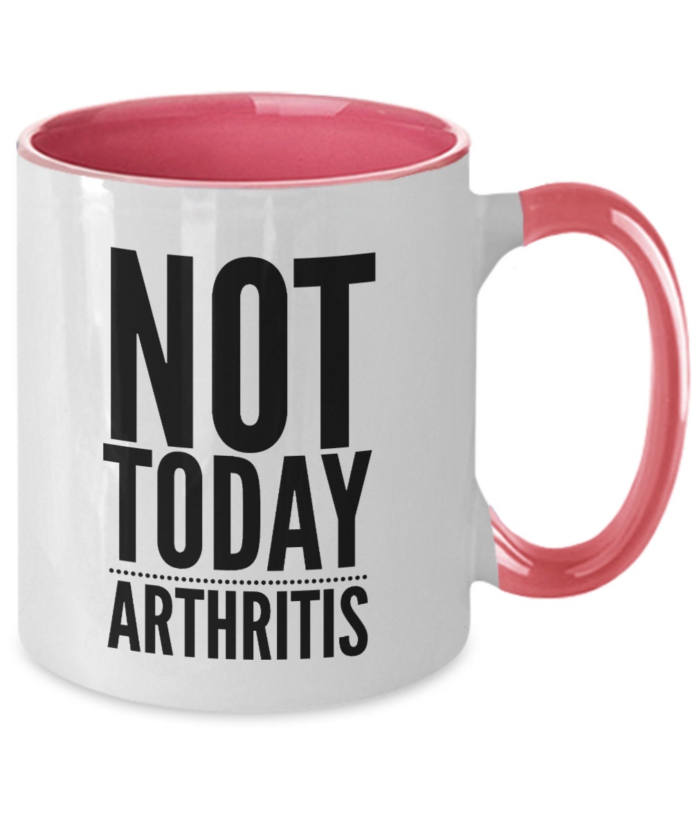 Rheumatoid Arthritis Awareness Month Ribbon Gifts Two-Tone Coffee Mug