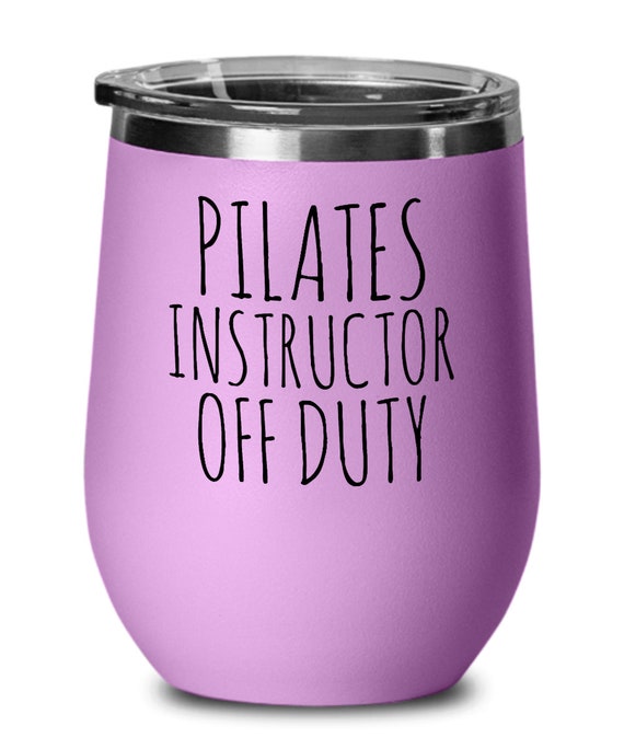 Pilates Gifts, Pilates Instructor Wine Tumbler, Pilates Trainer