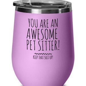 Pet Sitter Gifts, Pet Sitter Tumbler, Gift for Pet Sitter, Thank You Gift for Pet Sitter, Dog Sitter, Cat Sitter, Pet Sitting, Mother's Day image 3