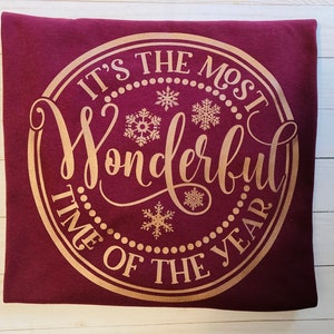 It&#39;s The Most Wonderful Time Of The Year Long Sleeve T-shirt Christmas T-shirt Family Christmas Shirt Xmas Shirt Christmas Gift Gift For Her
