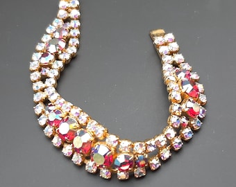 Vintage 1930s Diamante Rhinestone Bracelet