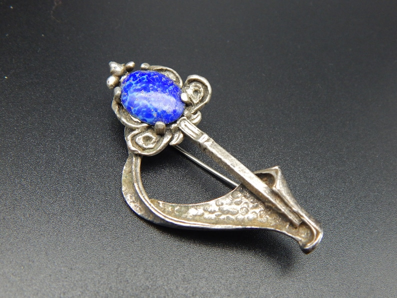 Broche Victorienne écossaise En Or Jaune Et Pierres Dures - En Vente Sur