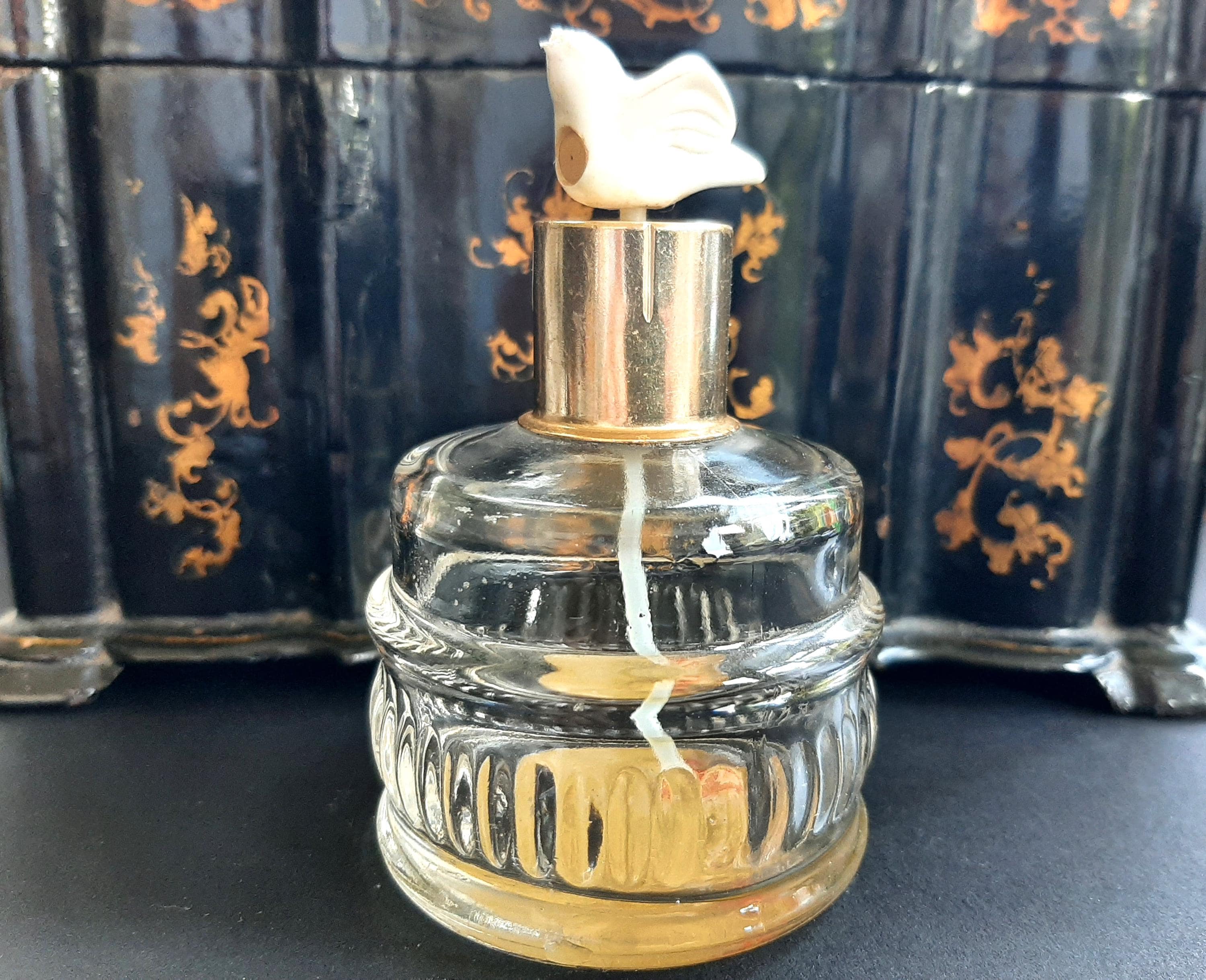 Rare Vintage 1950s Avon Moonwind Eau De Cologne Perfume Bottle