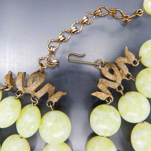 Vintage 1950s KRAMER Demi Parure Set Necklace Earrings Oranges & Lemons image 4