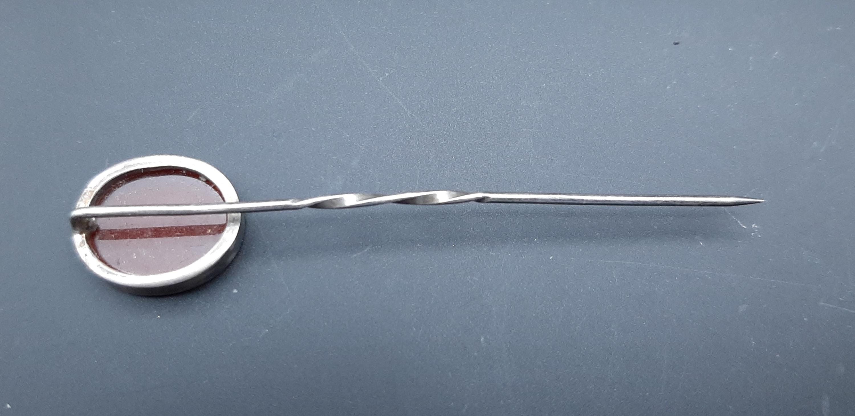Épingle De Cravate Vintage En Argent Sterling USA Début 1900 - Occasion