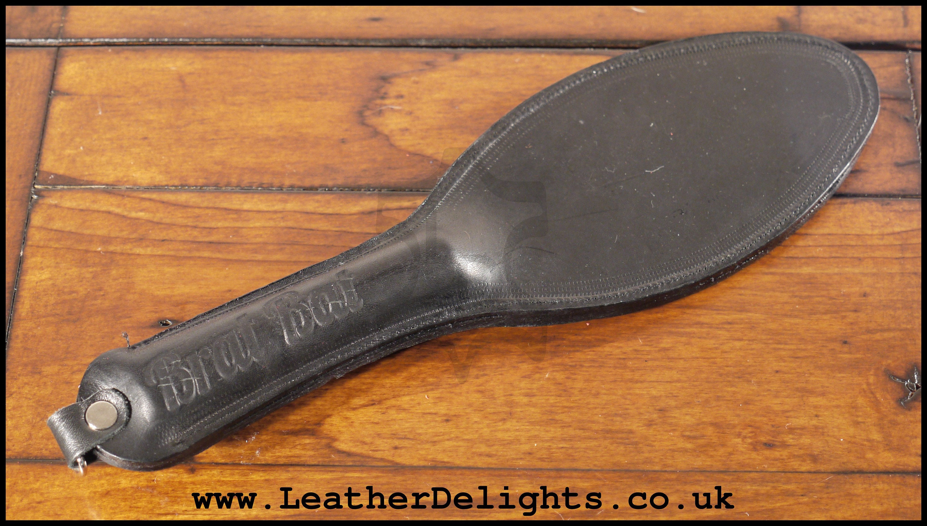 The Stinger Leather Paddle, BDSM Spanking Paddles