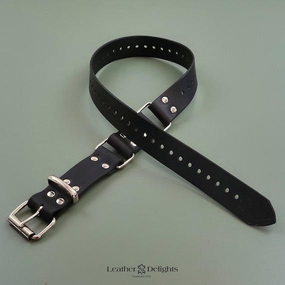 Versatile Bondage Restraint Belt - Transformable Leather Hobble Belt - Handmade in the UK