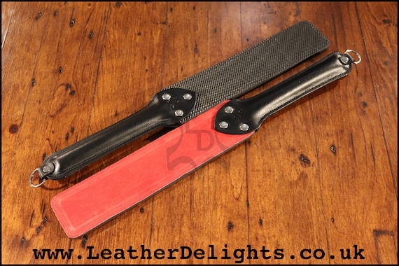 BDSM Spanking Paddle - Punishment - Rubber & Suede  Bondage Fetish