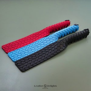 Double Cheek Slapper Paddle - Vegan Tyre Tread Rubber for Impact Play