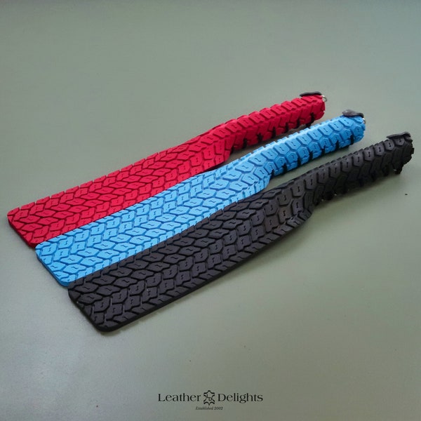 Pagaie de frappeur double joue - Caoutchouc végétalien de bande de roulement pour un jeu d'impact