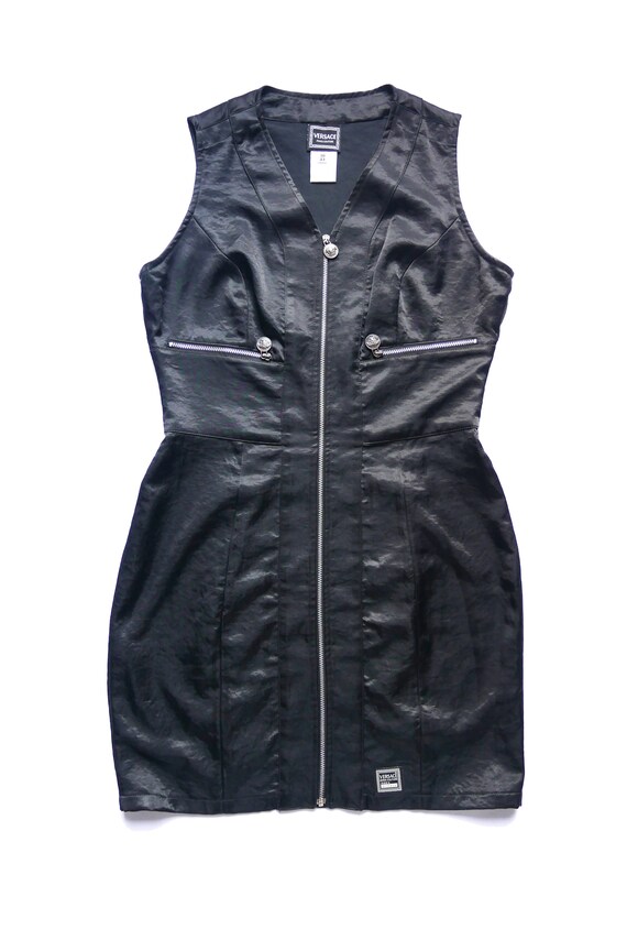 Versace satin dress