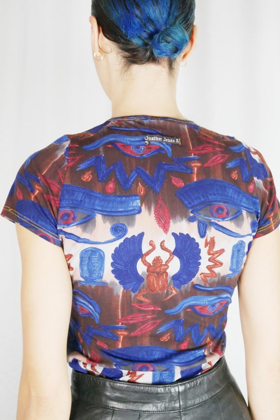 JPG egyptian mesh top