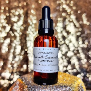 30ml Hyacinth Essence Oil for Protection, Emotional Healing and Love Magic. Vodou, Voodoo, Hoodoo, Rootwork and Witchcraft.