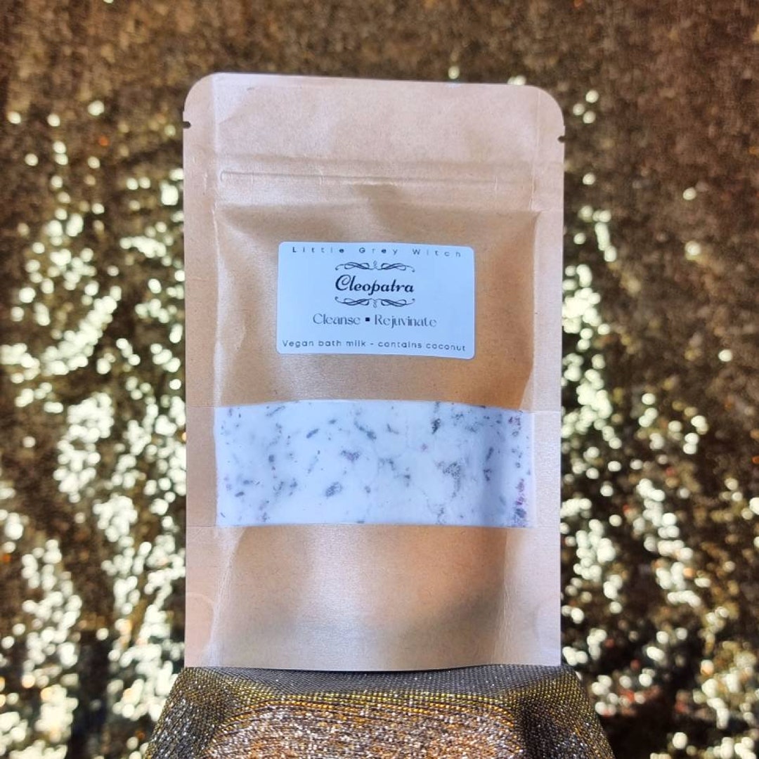 Cleopatra Egyptian Bath Milk, Vegan Formula for Spiritual Cleansing and
