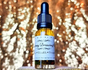 Money Drawing Conjure Oil for Wealth, Prosperity and Fortune. Hoodoo, Rootwork, New Orleans Voodoo, Conjure Folk Magic and Witchcraft