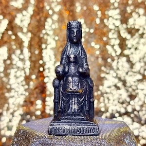 Our Lady of Montserrat, The Black Madonna, Erzulie Dantor, Loaded and Blessed Statue. Hoodoo, Voodoo, Vodou, Folk and Catholic Witchcraft.