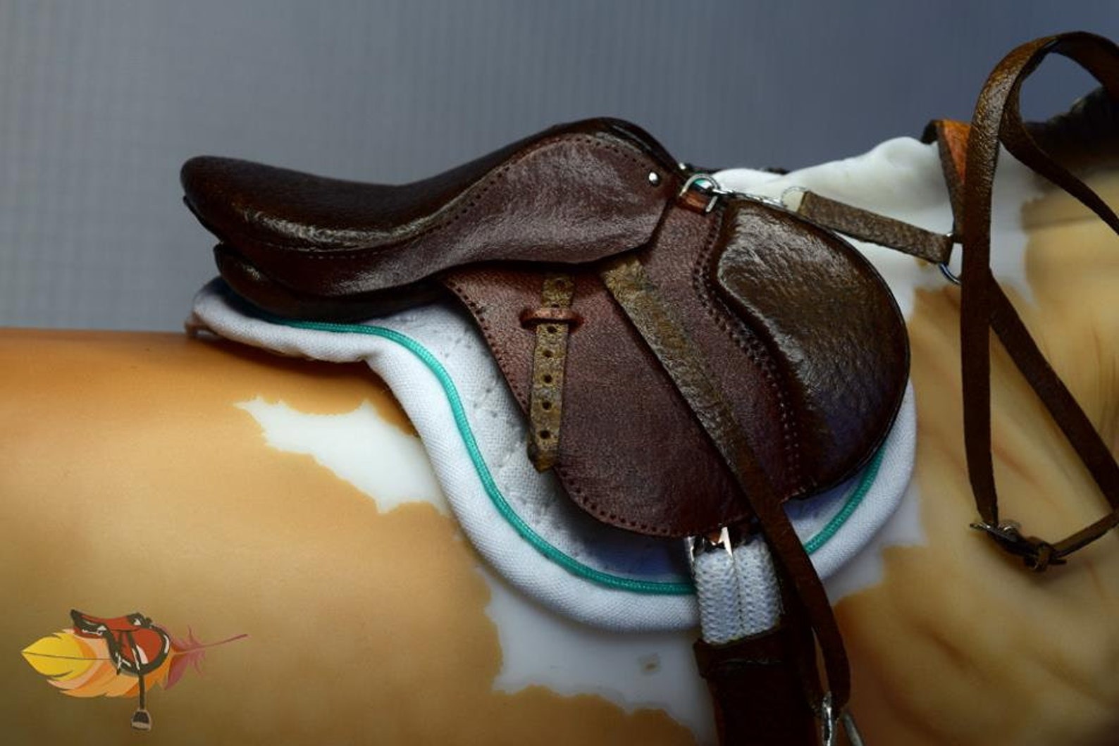 Close Contact Saddle Pattern for 19 scale Model Horses by Etsy