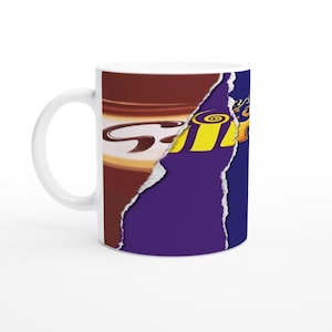 Funny Chocolate Wrapper Mug - Offensive Joke Mug - Novelty Gift for Friends and Family - Ginge Cup - White 11oz Ceramic Mug