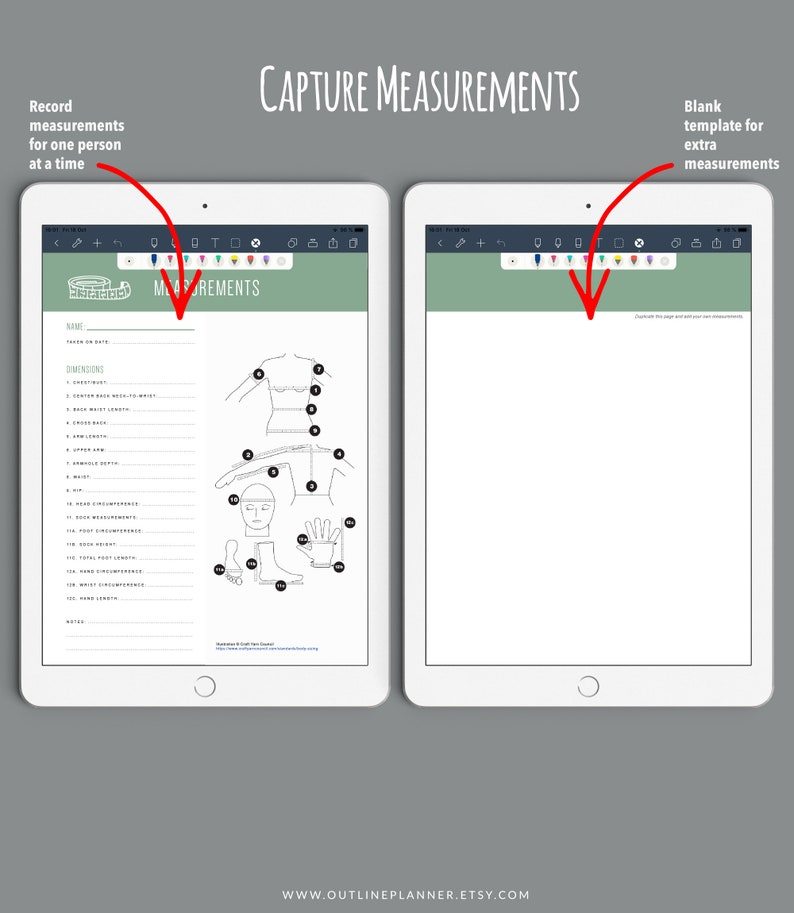 21x Sewing Template for Ipad Sewing Pattern Template Ipad | Etsy